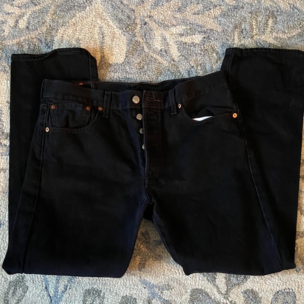 Levi's 501 Classic Black Jeans W33 L30
